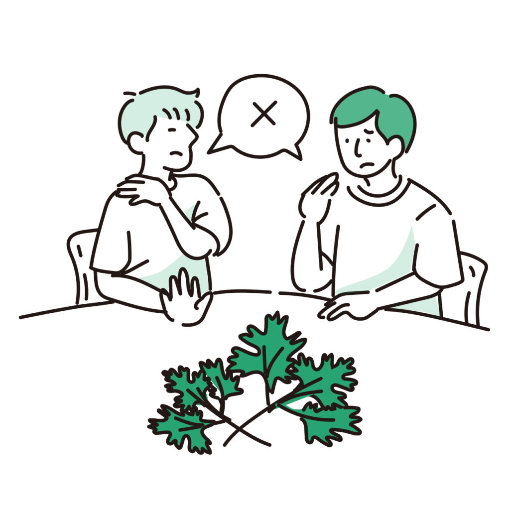 韓國人不敢吃香菜嗎？