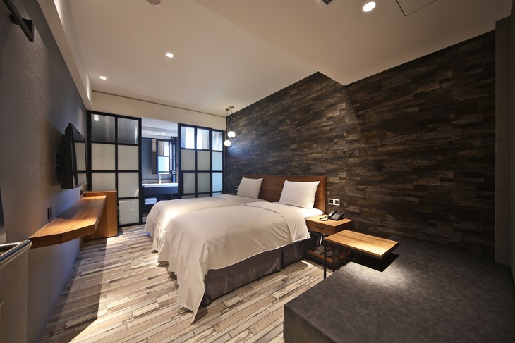 台中逢甲住宿推薦,微行旅MICRO HOTEL兩人房型