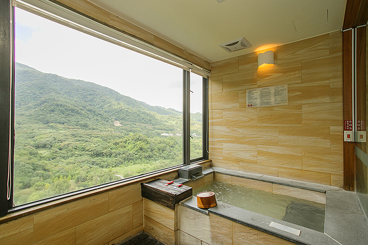 北投溫泉旅宿推薦，陽明山水會館湯屋