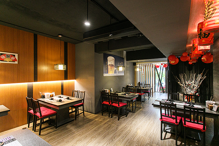 台北壽喜燒火鍋推薦，五麥壽喜燒鍋物用餐空間