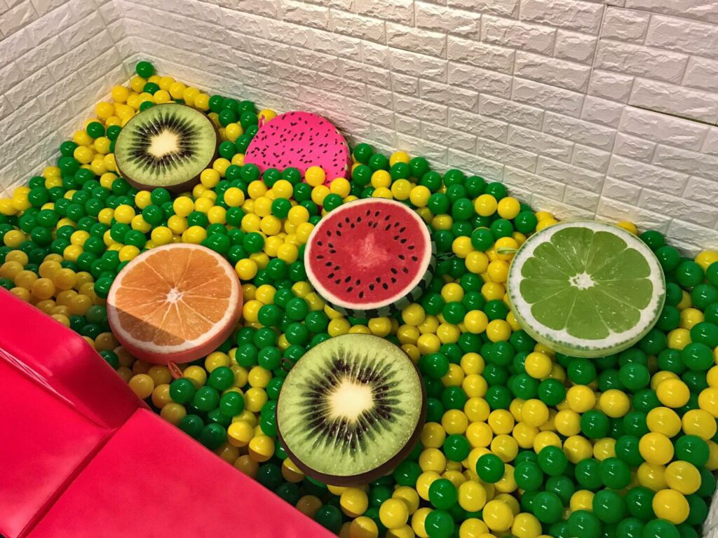 聖誕節親子餐廳推薦，淘憩時光親子餐廳兒童遊戲區