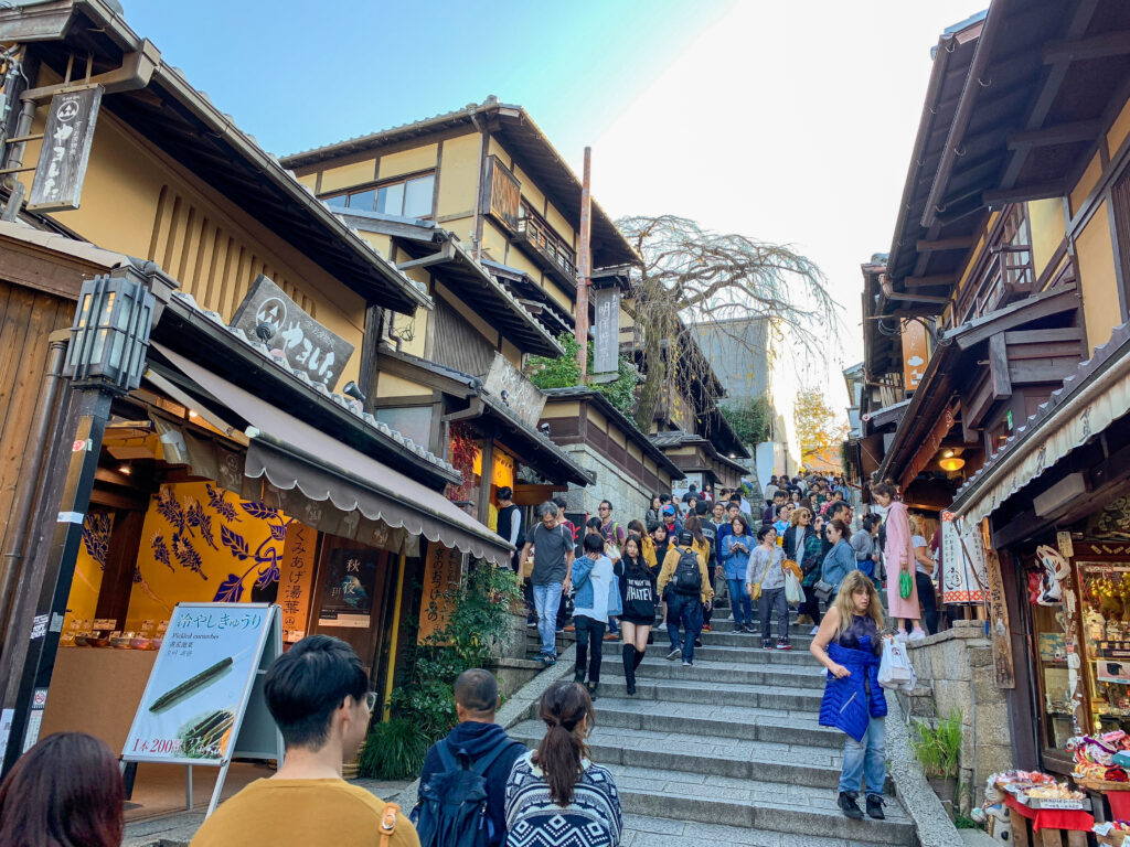 日本京都親子景點清水寺周邊二年坂三年坂