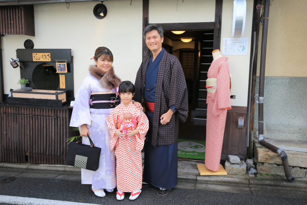 日本京都親子景點清水寺和服體驗