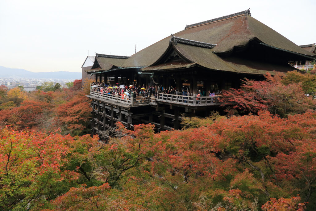 日本京都親子旅遊景點清水寺
