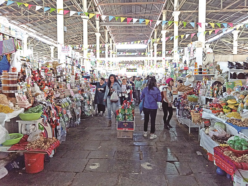 秘魯庫斯科旅行,聖佩德羅市場