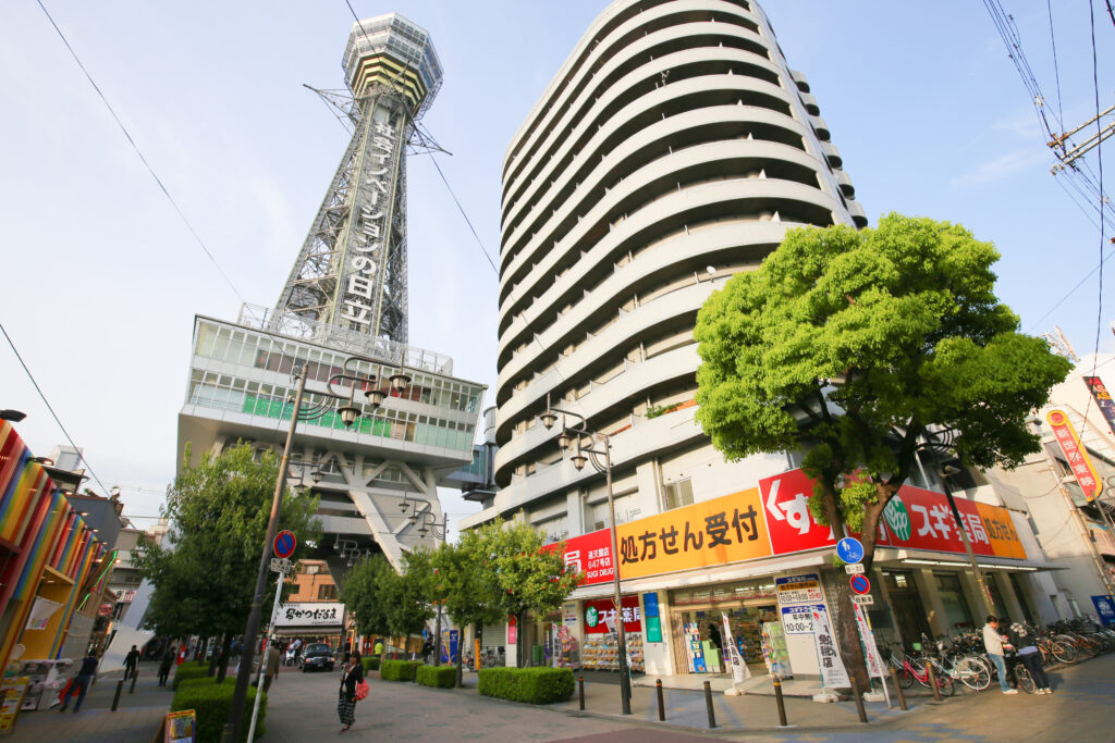 日本大阪親子旅遊景點通通天閣