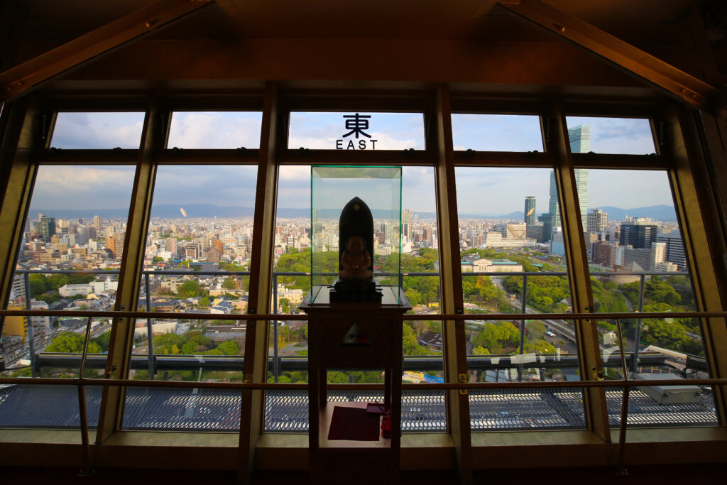 日本親子旅遊景點通天閣，登上通天閣的景觀