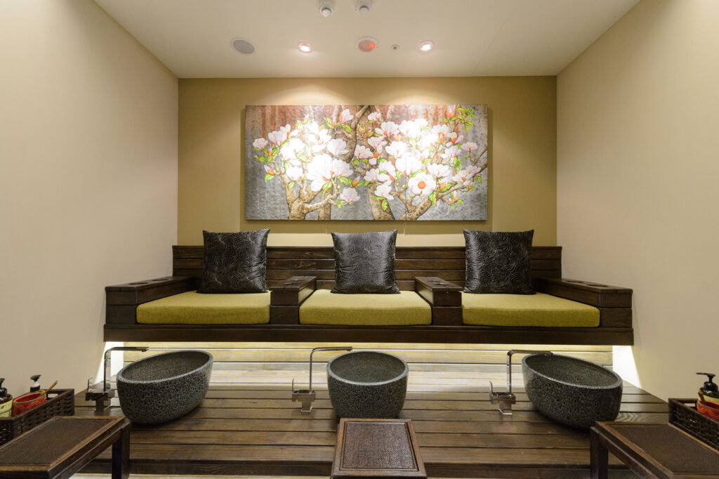 台北泰式按摩推薦,青禾THAI SPA VILLA擺設
