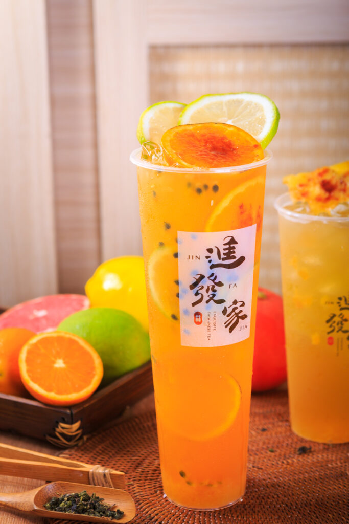 台中手搖飲料推薦，進發家台中大智店烤糖鮮奶茶