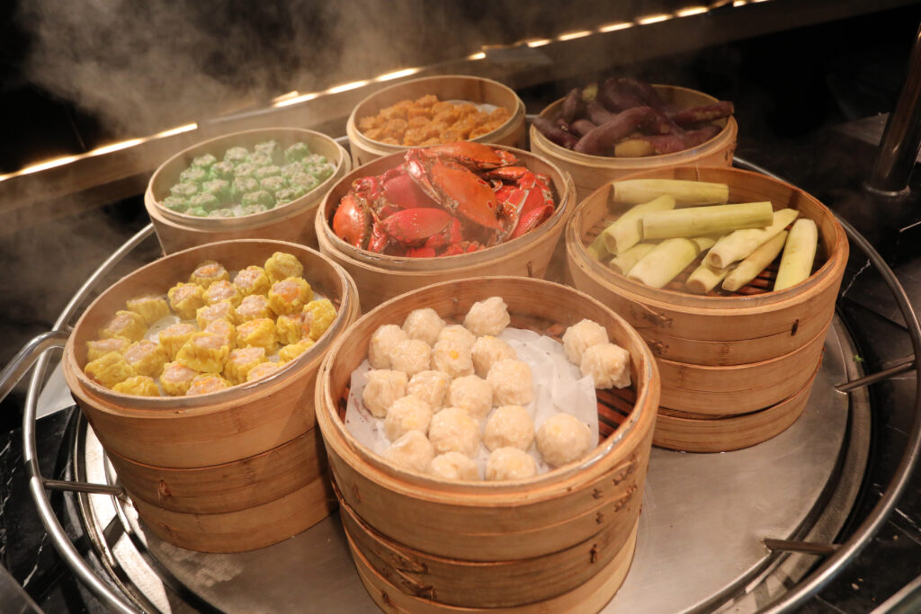 台北飯店buffet推薦,台北晶華酒店栢麗廳蒸籠料理