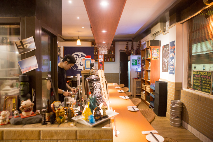 情人節吃燒烤推薦，台中造醬MegaSauce居酒屋吧檯