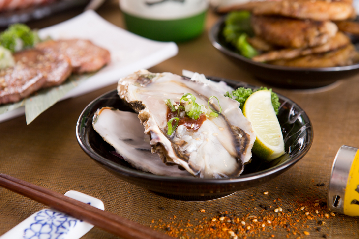 情人節吃燒烤推薦，台中造醬MegaSauce居酒屋牡蠣