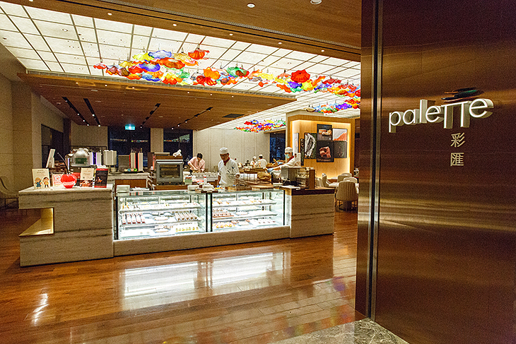 台北美福大飯店彩匯自助餐門口