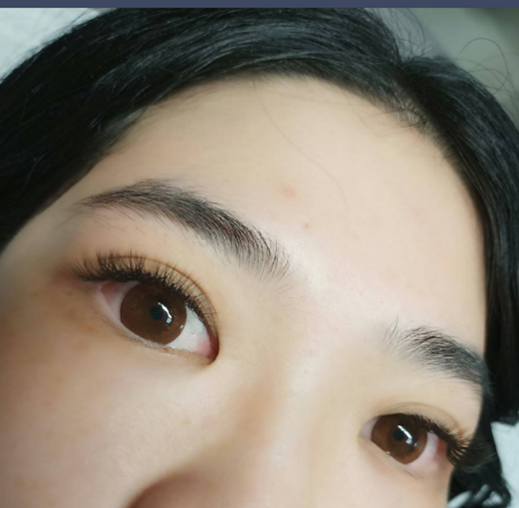 台北3D美睫嫁接推薦,芸Cloud半永久美妝每睫,3D美睫嫁接200根