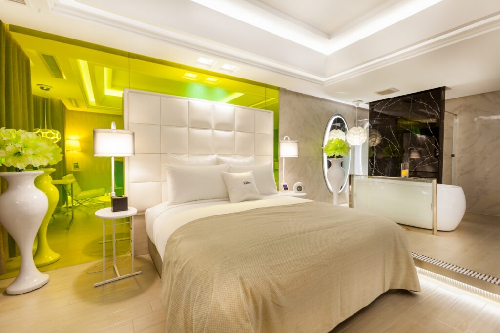 桃園汽車旅館推薦，六星motel火星房型