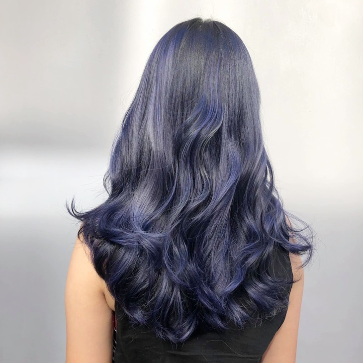 染髮髮廊推薦,CL Hair Salon 形象館冰河藍色染髮作品