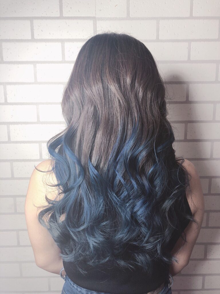 染髮髮廊推薦,DIAMOND Hair Salon染髮作品美人魚手刷染