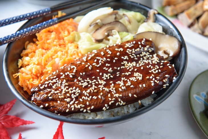 台南小吃必吃推薦,銅板美食蒲燒秋刀魚飯