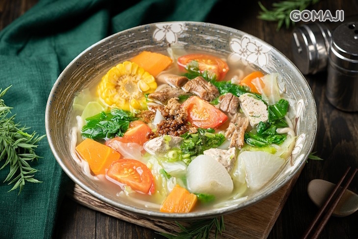 一如蔬素食+養生蔬菜麵