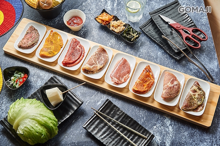 越之晟韓式八味烤肉/海鮮鍋物＋八味烤肉套餐