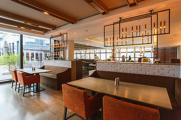 2019熱銷餐廳推薦,台北寒舍艾麗酒店LA FARFALLA義式餐廳用餐空間