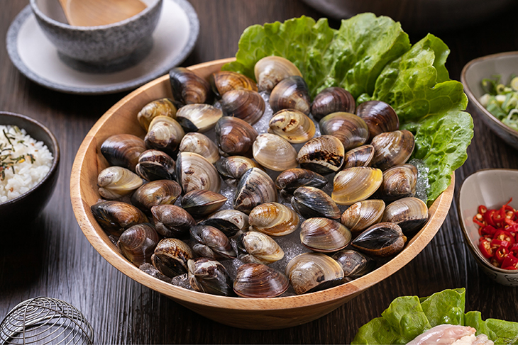 中壢美食好吃推薦,一境汀鍋物蛤蜊