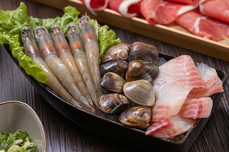 中壢美食好吃推薦,一境汀海鮮三拼