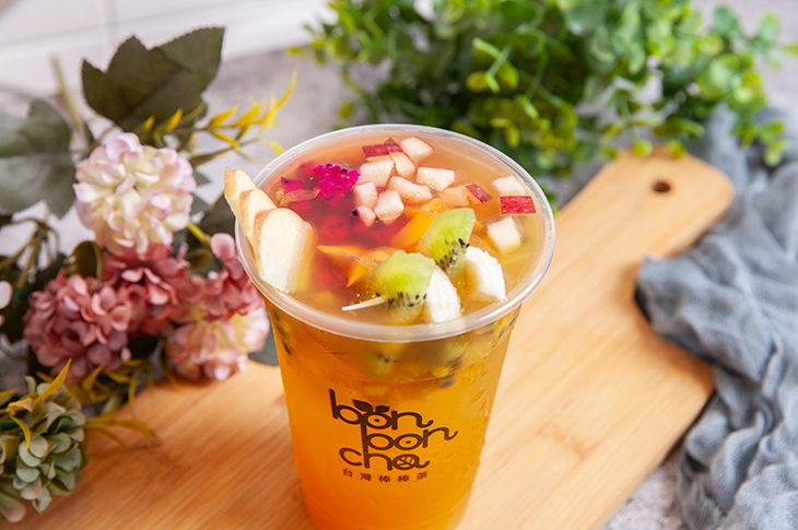 bon bon台灣棒棒茶水果茶