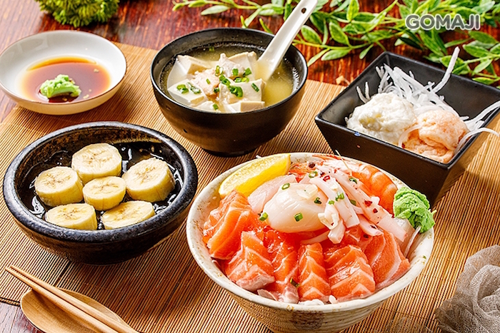 讚岐日式食堂的御品海景丼讓你吃到滿滿的海味