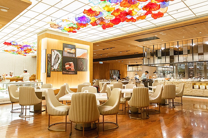 台北美福大飯店彩匯自助餐特別適合喜歡吃牛排的饕客們