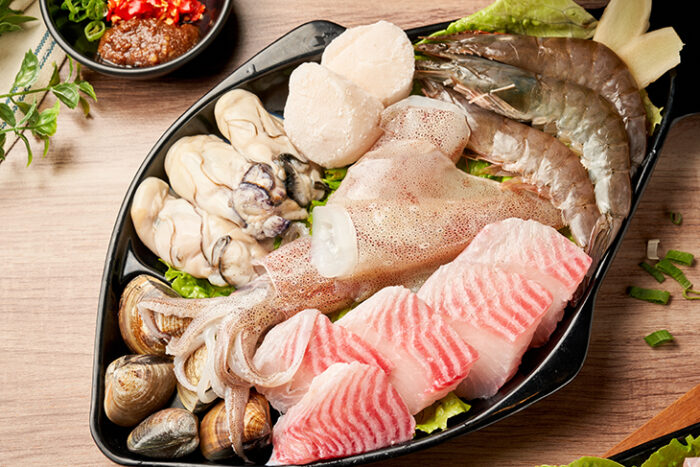 南港餐廳 推薦:靖火鍋的海鮮盤