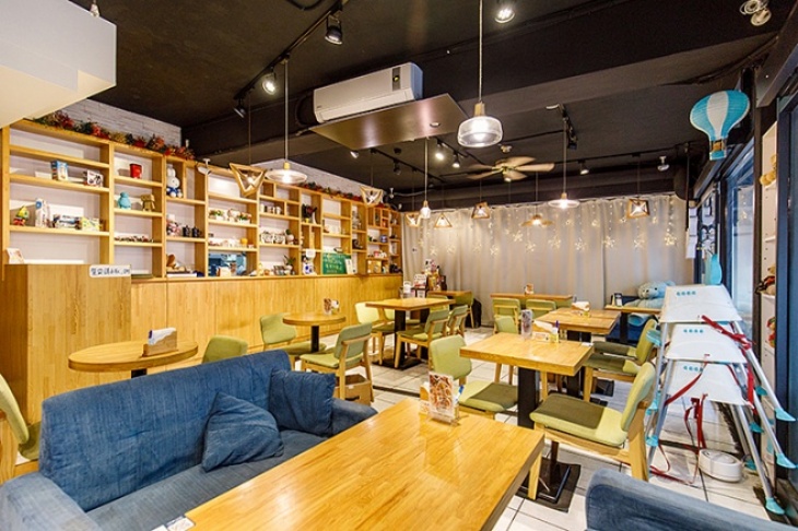 中和美食 推薦,Aries Pasta店內擺設