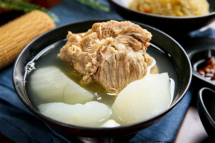 龍山寺美食 推薦，誠記原汁排骨湯的原汁排骨湯
