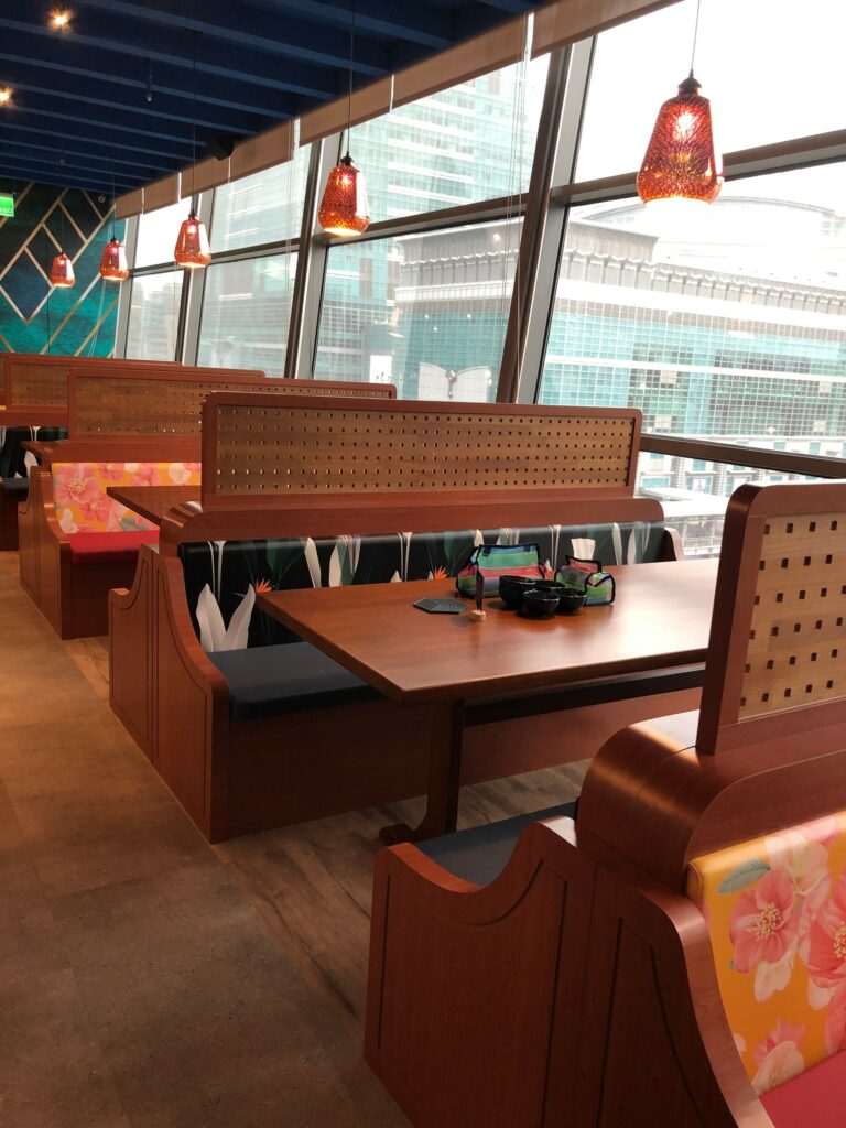 不糾結清粥小菜 窗邊用餐區