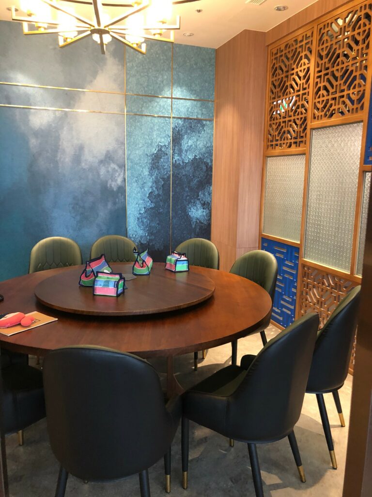 不糾結清粥小菜 圓桌用餐區