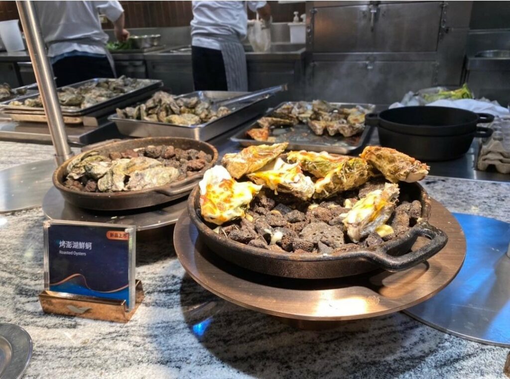 饗食天堂 熟食海鮮：烤澎湖鮮蚵