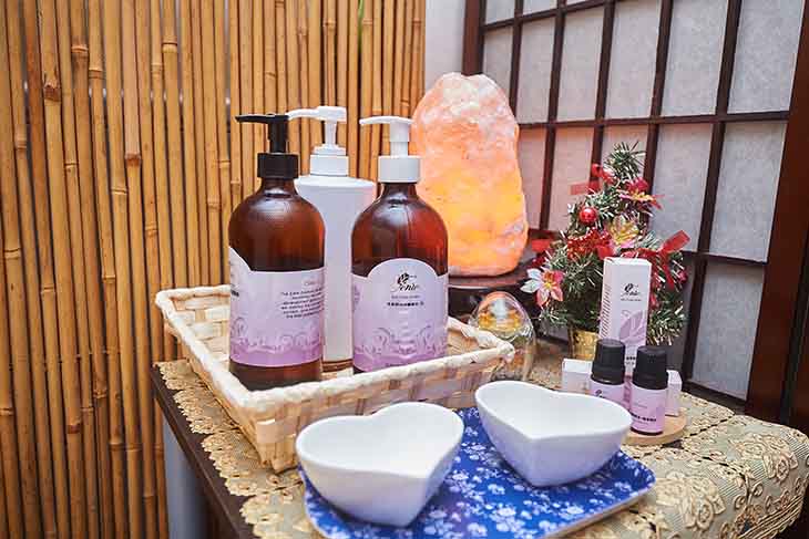 高雄精油按摩 推薦：艾琦美容SPA使用產品