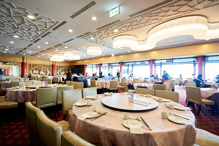 圓山大飯店 金龍餐廳裝潢設計