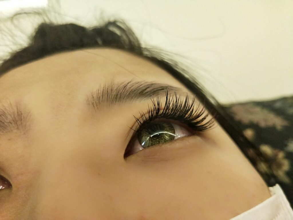 台中美睫 推薦:Yes瞳玩睫美容美甲美睫美睫作品