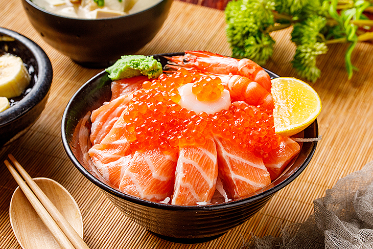 台北日式料理 推薦:讚岐日式食堂鮭魚親子海鮮丼
