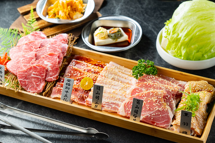 台中燒肉 推薦：龍門馬場洞燒肉專賣店五種肉品
