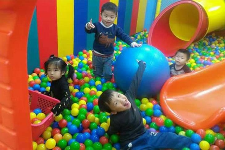 台北 親子樂園 推薦：浩恩親子遊戲館球池
