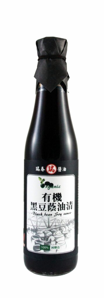 醬油 推薦:瑞春醬油有機黑豆蔭油清