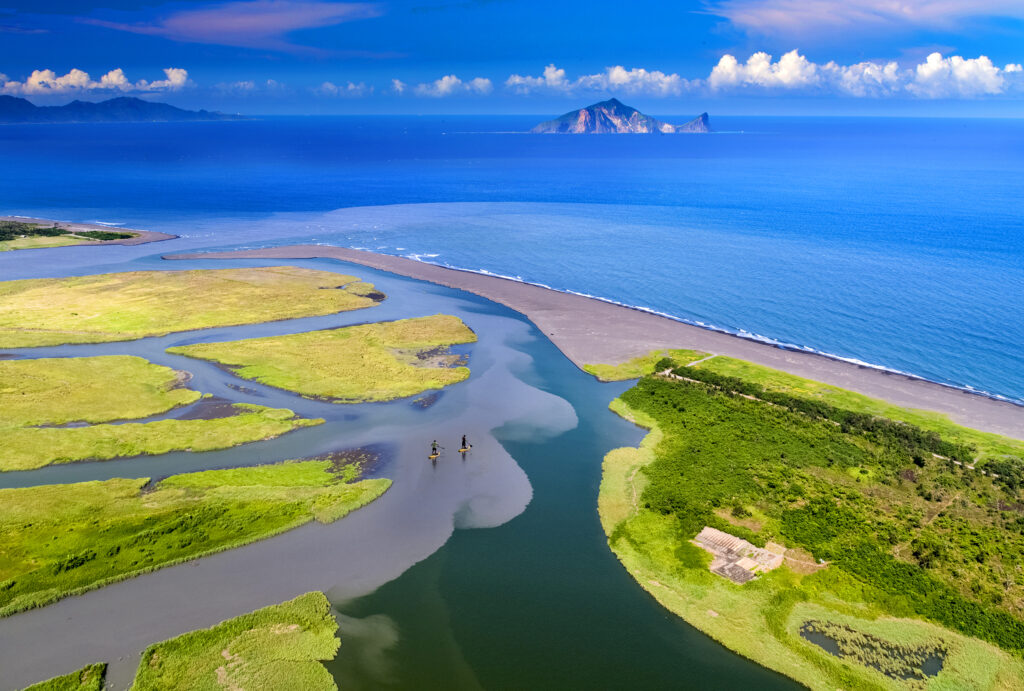 烏石港海景酒店 可直接欣賞如此的龜山島海洋景致