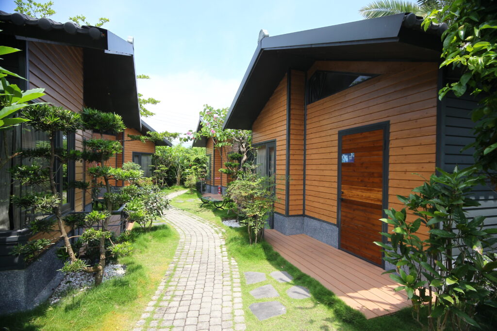 波卡拉渡假會館 精緻日式小木屋外觀