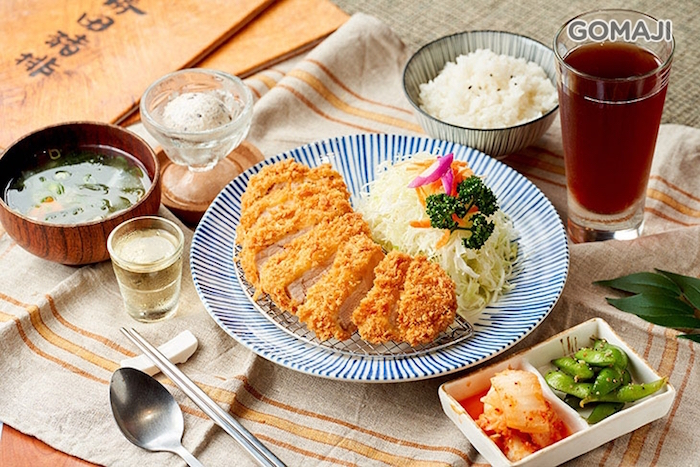 勝田豬排餐點