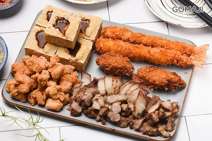 阿平臭豆腐餐點