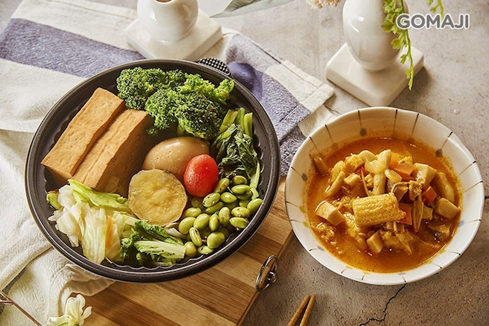 莫藍蔬食健康餐盒餐點