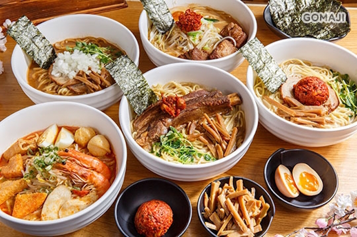 赤坂拉麵餐點