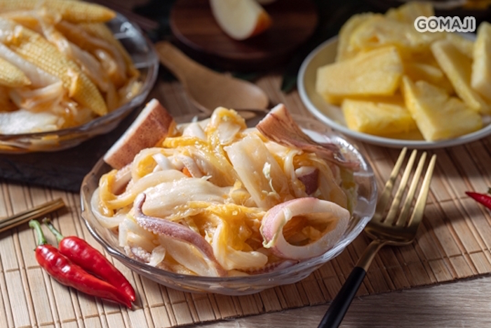 水果黃金泡菜館餐點